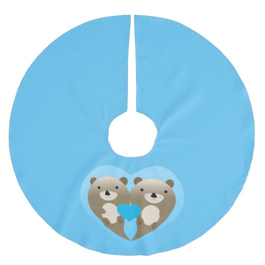 Otter Love Kerstboom Rok (Voorkant)