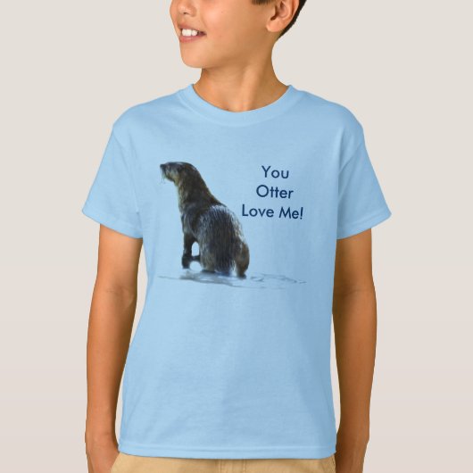 OTTER Love Kids Shirts and T - shirts (Voorkant)
