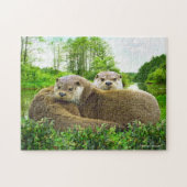 "Otter Love" Legpuzzel (Horizontaal)
