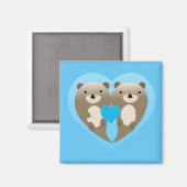 Otter Love Magneet (Voorkant / Achterkant)