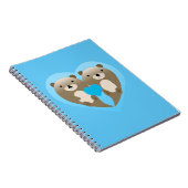 Otter Love Notitieboek (Rechterzijde)