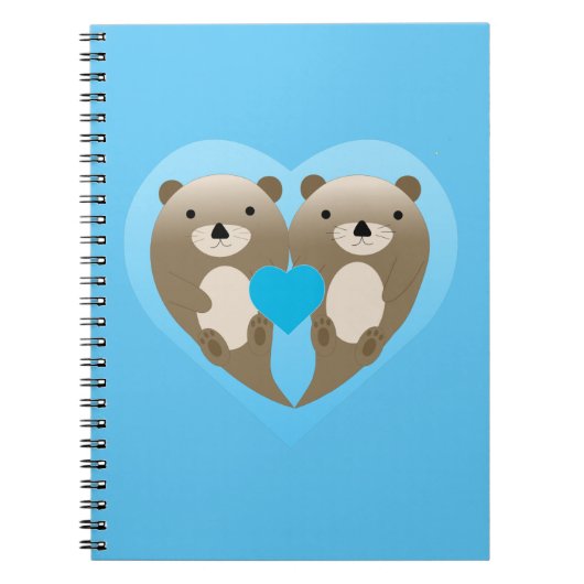 Otter Love Notitieboek (Voorkant)