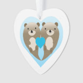 Otter Love Ornament (voorkant)