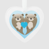 Otter Love Ornament (voorkant)