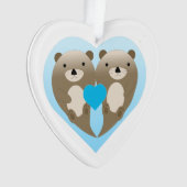 Otter Love Ornament (voorkant)