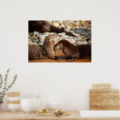 Otter Love Poster (Keuken)