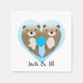 Otter Love Servet (Voorkant)