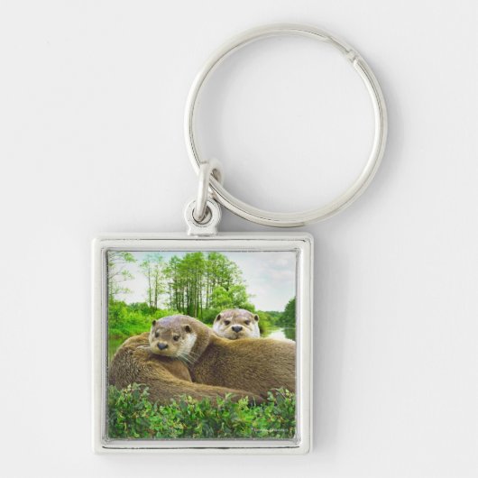 "Otter Love" Sleutelhanger (Voorkant)