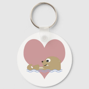 Otter Love Sleutelhanger