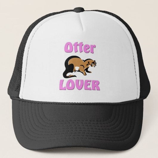 Otter Lover Trucker Pet (Voorkant)