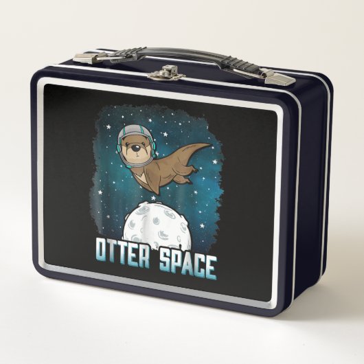 Otter Lovers |Otter Space Funny BuitSpace Animal (Voorkant)