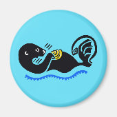 Otter - magneet (Voorkant)