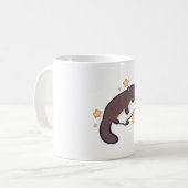 Otter mama Magie Koffiemok (Voorkant links)