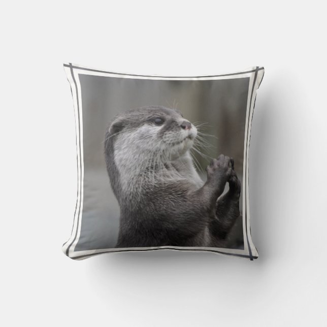 Otter Masterminal Pillow Kussen (Voorkant)