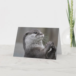 Otter MastermineWenskaart Kaart