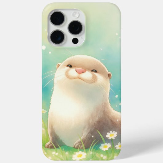 Otter Meadow Haven Case-Mate iPhone Case (Achterkant)
