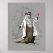 Otter Medicine - Afdruk of Poster (Voorkant)