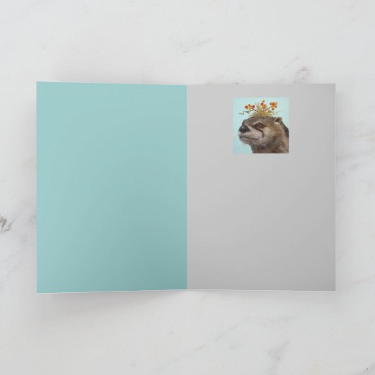 otter met bitterzoete pet kaart (Binnen)