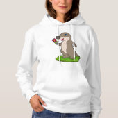 otter met ventilator hoodie (Voorkant)