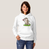 otter met ventilator hoodie (Voorkant volledig)