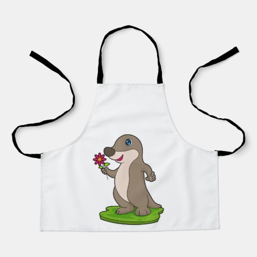 otter met ventilator schort (Voorkant)