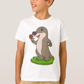 otter met ventilator t-shirt (Voorkant)