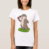 otter met ventilator t-shirt (Voorkant)