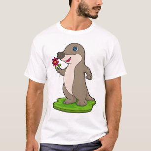 otter met ventilator t-shirt