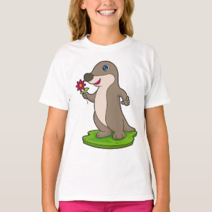 otter met ventilator t-shirt
