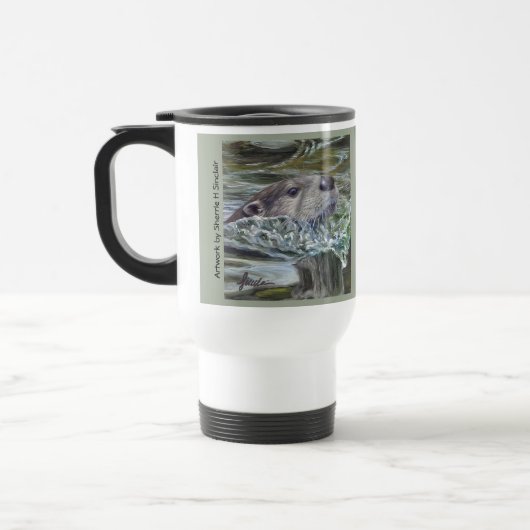 Otter Metal Travel Mug Reisbeker (Links)