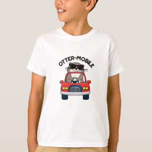 Otter-mobile Funny Animal Car Pun T-shirt