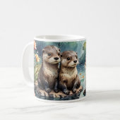 Otter Mok - familie van otters (Voorkant links)