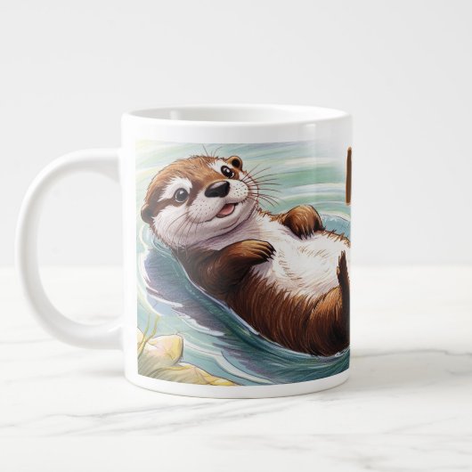 Otter-Mok Grote Koffiekop (Links)