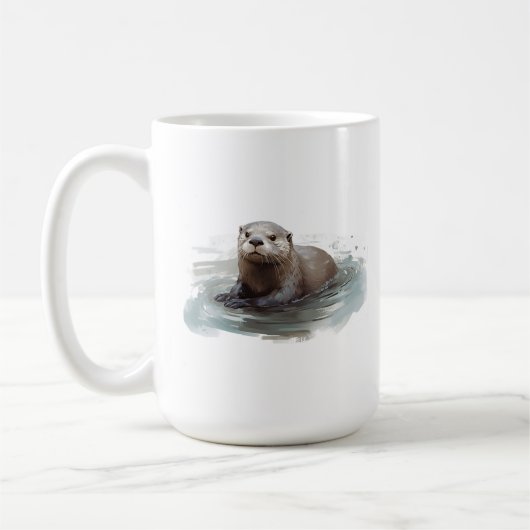 Otter-Mok Koffiemok (Links)