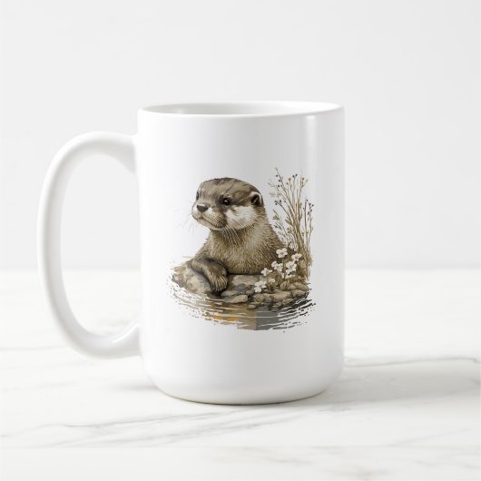 Otter-Mok Koffiemok (Links)