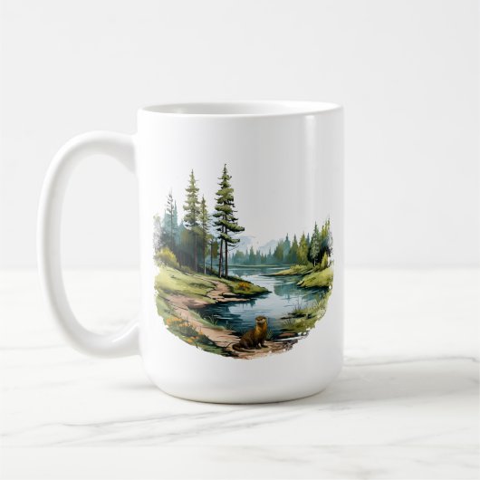 Otter-Mok Koffiemok (Links)