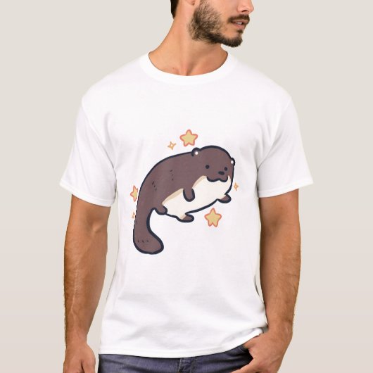 Otter mom Magic T-shirt (Voorkant)