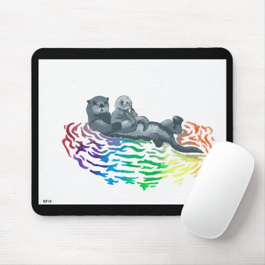Otter Mousepad Muismat (Met muis)