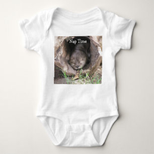Otter Napping Baby Outfit Romper