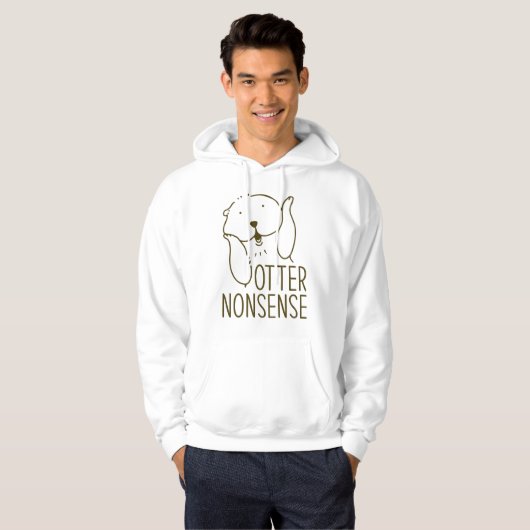 Otter Nonsense Hoodie (Voorkant volledig)