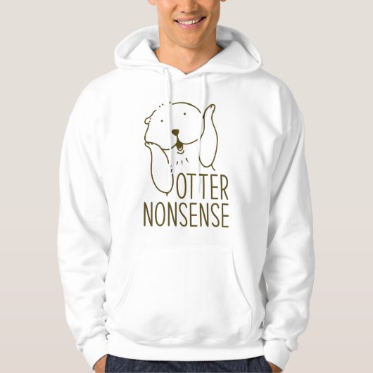 Otter Nonsense Hoodie (Voorkant)