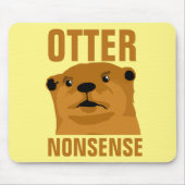 Otter Nonsense Muismat (Voorkant)