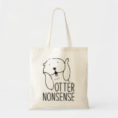 Otter Nonsense Tote Bag (Voorkant)