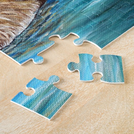Otter Painting Legpuzzel (Zijkant)