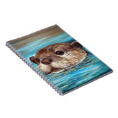 Otter Painting Notitieboek (Rechterzijde)