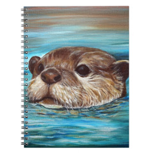 Otter Painting Notitieboek