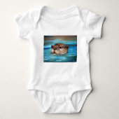 Otter Painting Romper (Voorkant)