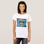 Otter Painting T-shirt (Voorkant volledig)