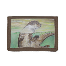 Otter Painting van de afspeelrivier