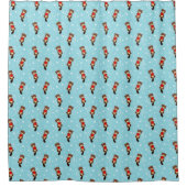 Otter Pattern Shower Curtain Douchegordijn (Voorkant)